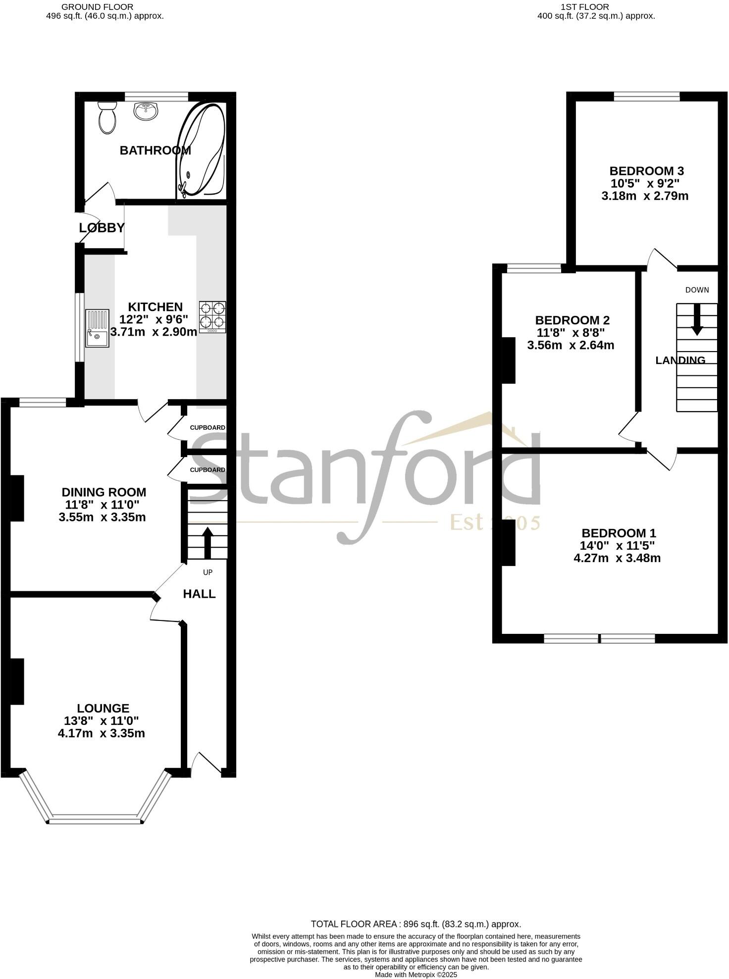 Manor Road North, Southampton, Hampshire, SO19 floorplan