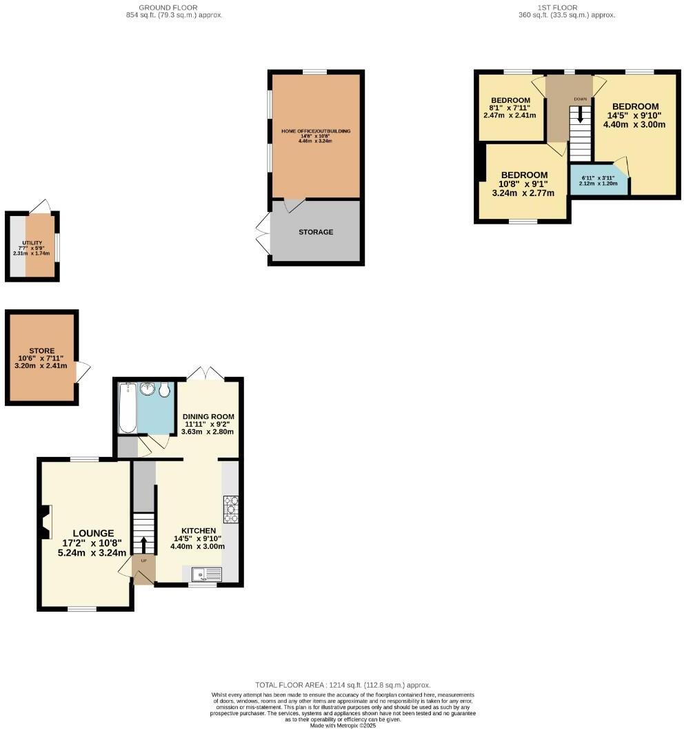 Furlong Lane, Totternhoe floorplan