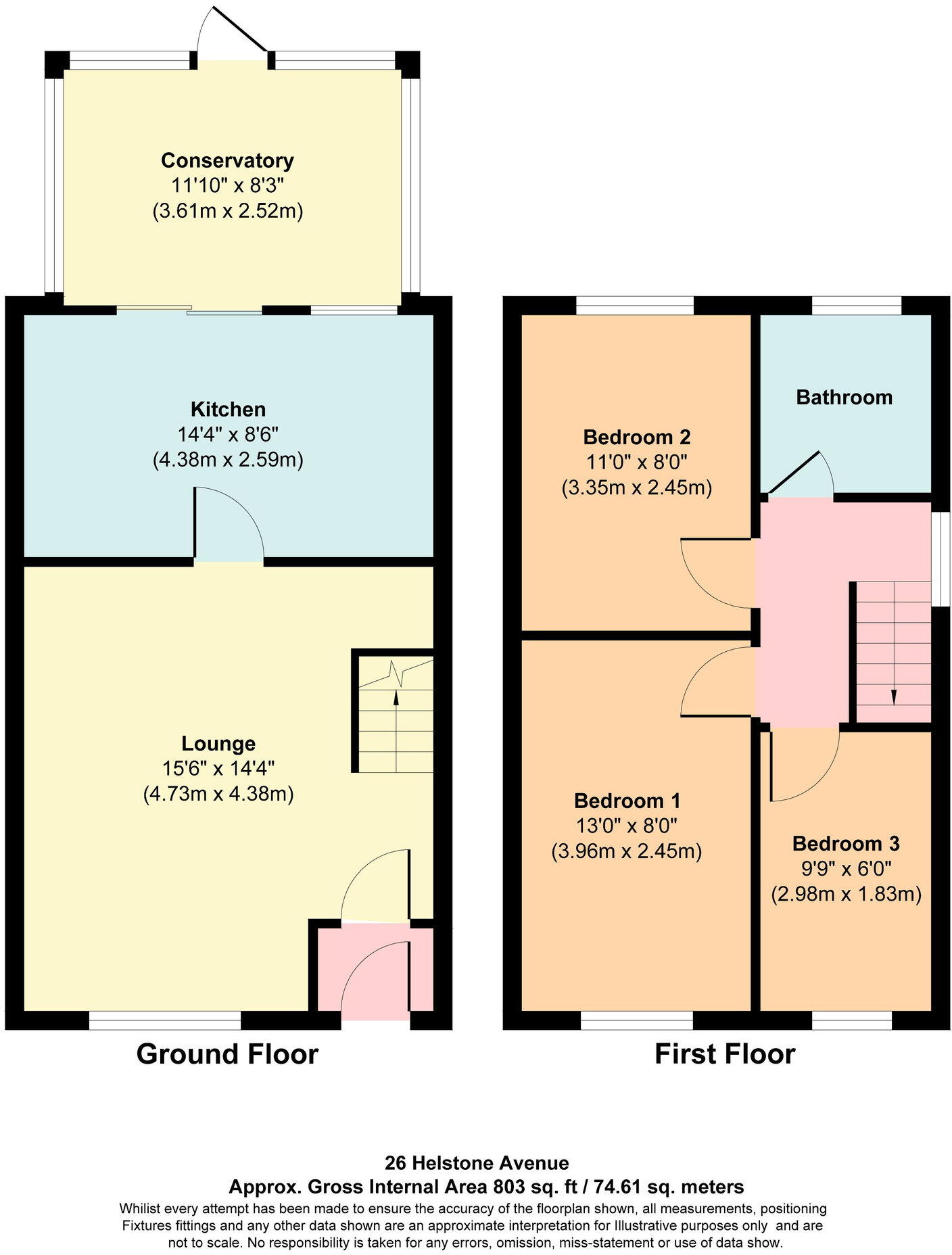 Helston Avenue, Meir Hay, Stoke-on-Trent floorplan