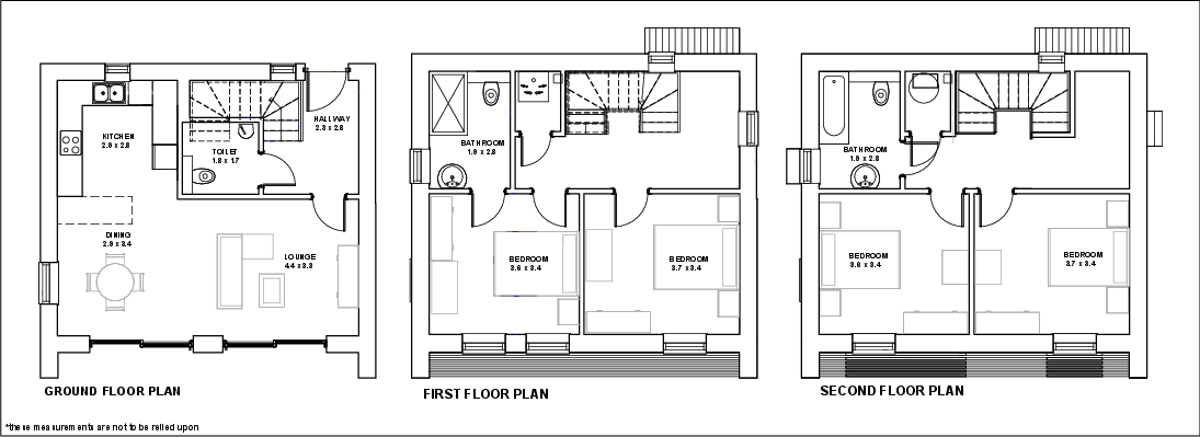 Plot 1, Spring Meadow, Drighlington floorplan