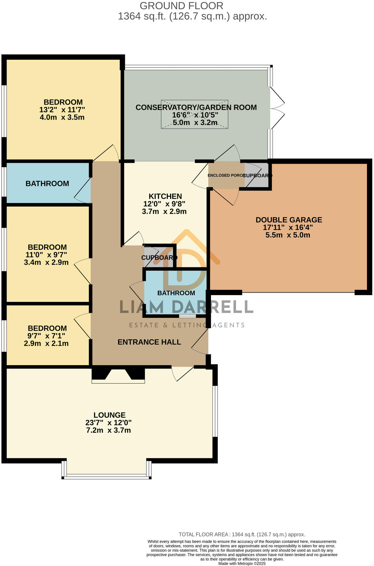 Hay Brow Crescent, Scalby, Scarborough, North Yorkshire floorplan
