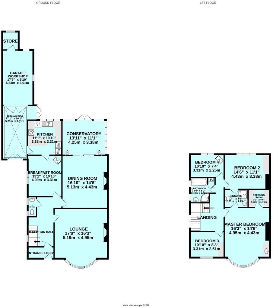 Hartley Park Gardens, Plymouth floorplan