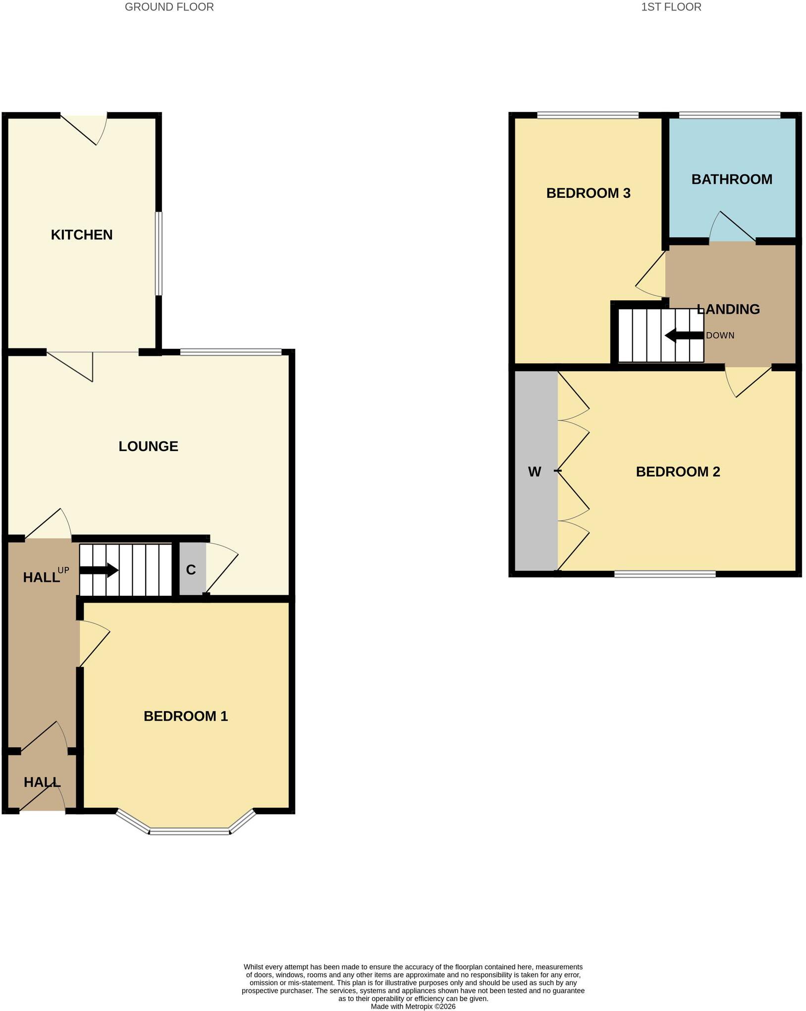 Fitzwilliam Street, Redcar, TS10 floorplan