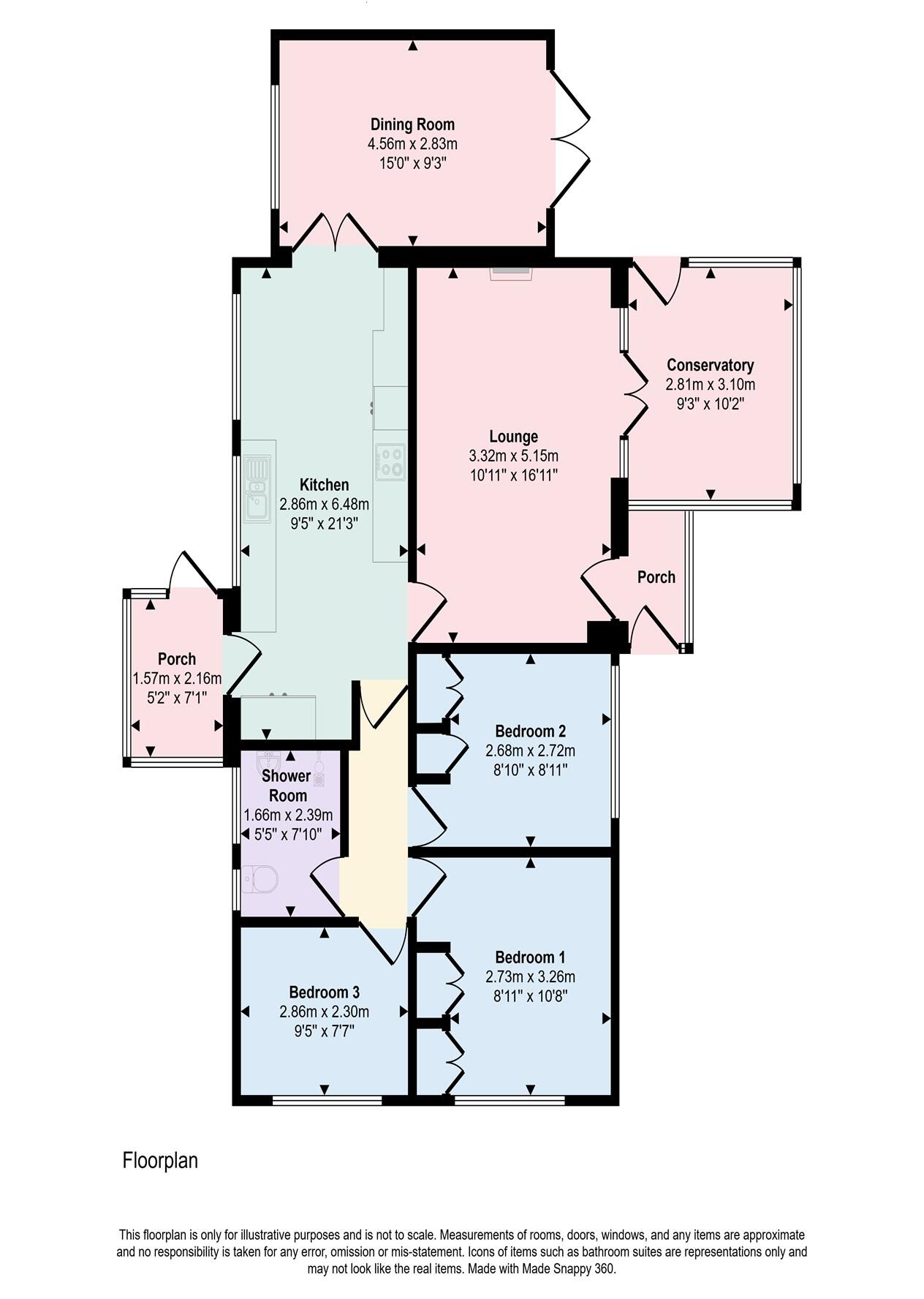 Beaminster floorplan