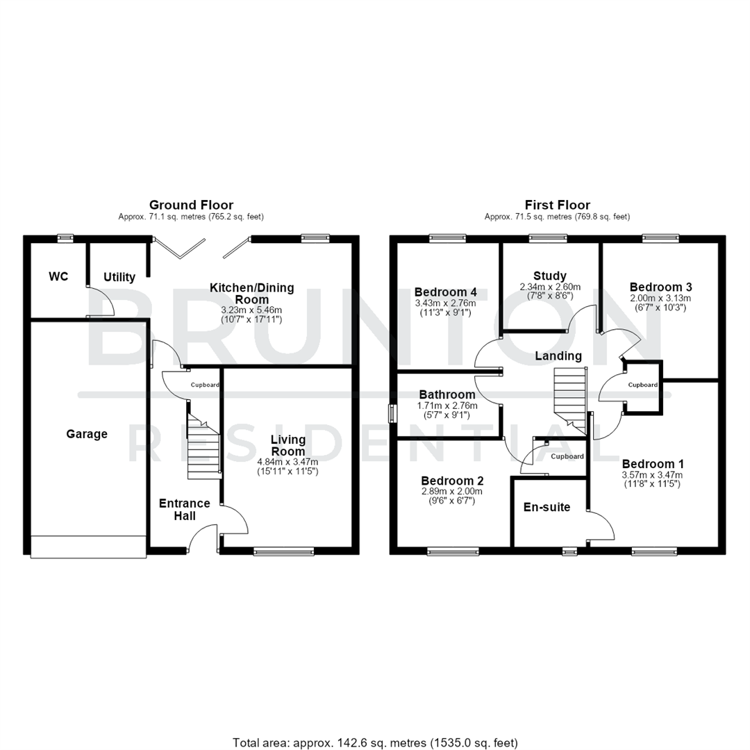 The Woodlands, Great Park, Newcastle upon Tyne, NE13 floorplan