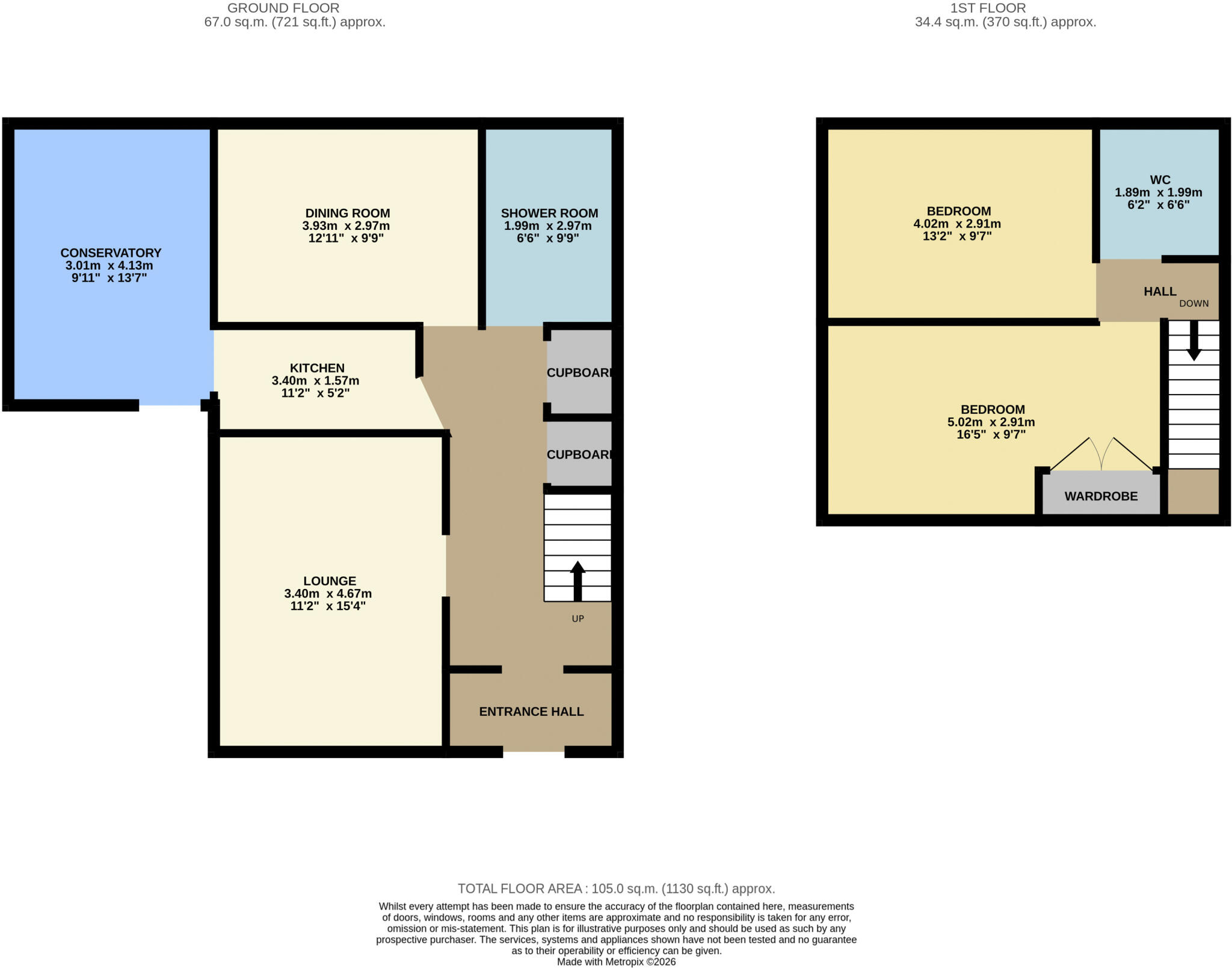 16 Dunrossie Terrace, Montrose, Angus floorplan