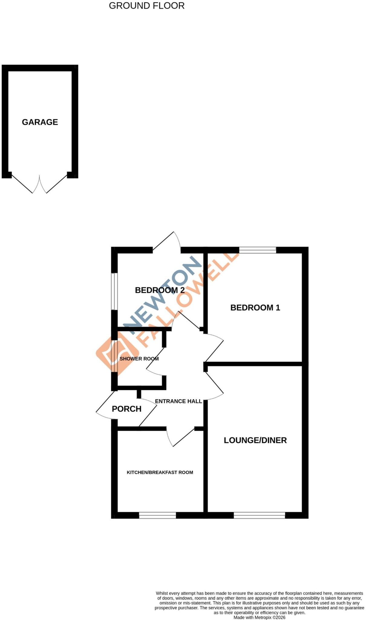 Mortimer Road, Melton Mowbray floorplan