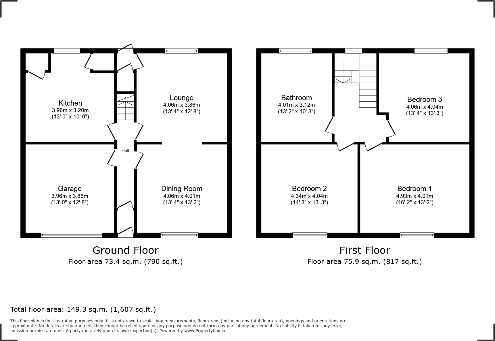Front street, Dipton, Durham , County Durham, DH9 9HA floorplan