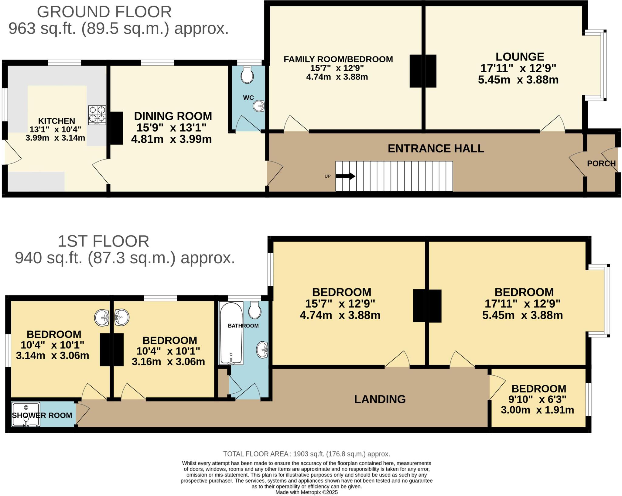 Queensland Road, Pokesdown floorplan