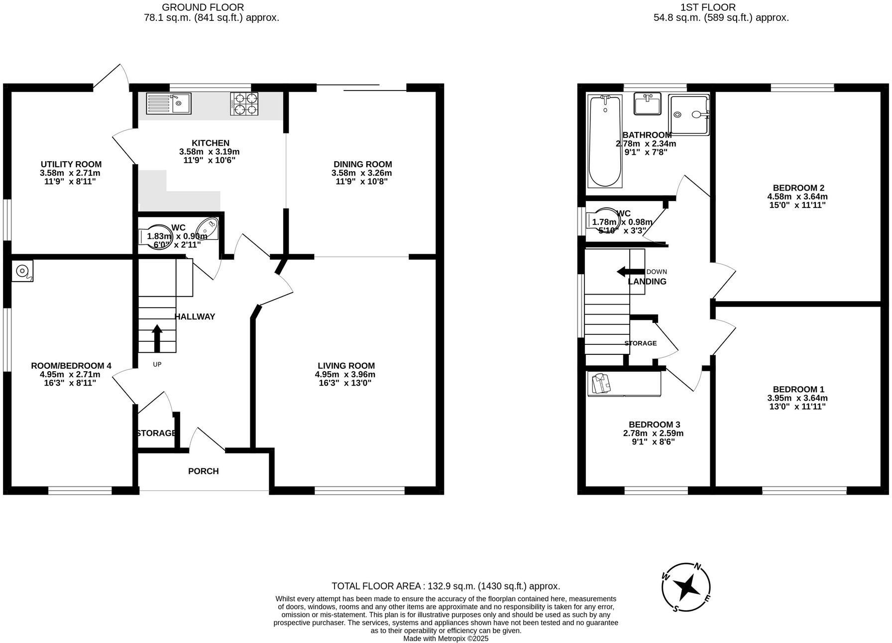 Frobisher Close, Pinner, HA5 floorplan
