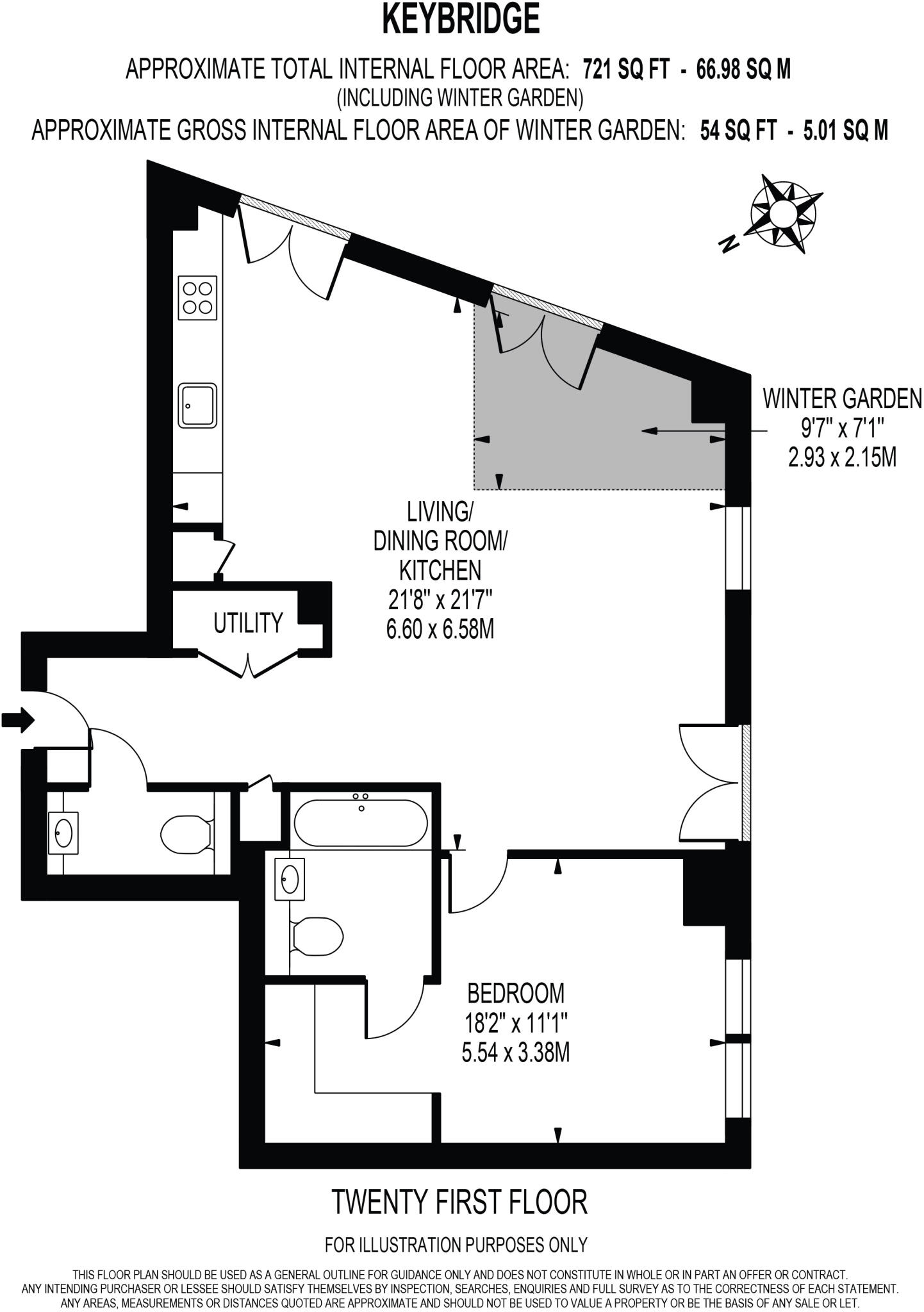 Keybridge Lofts, Vauxhall, London, SW8 floorplan