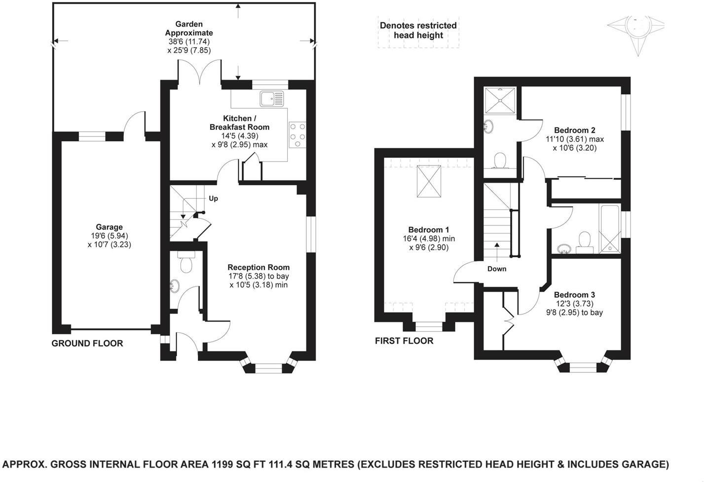 Sunleigh Court off Western Road, Hurstpierpoint floorplan