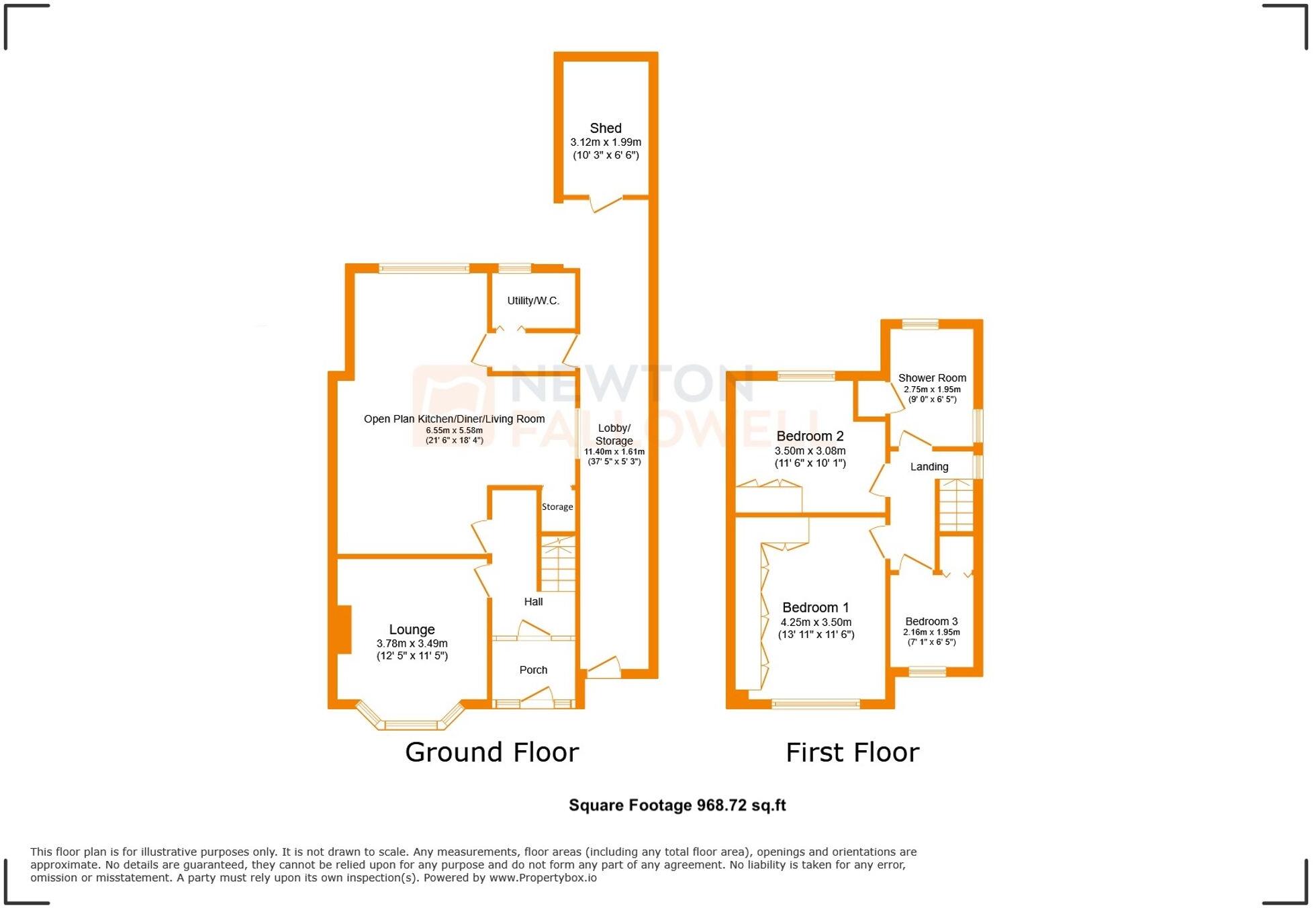 Alexandra Street, Narborough, LE19 floorplan