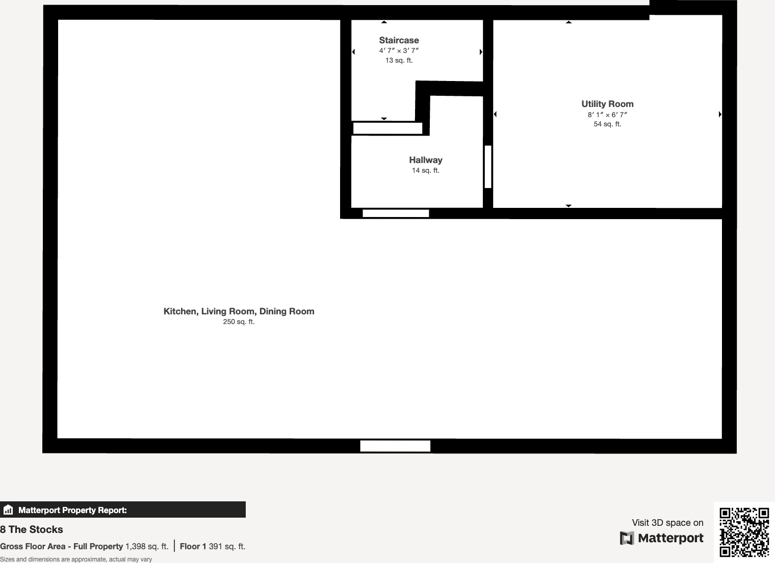 The Stocks, Tintwistle floorplan