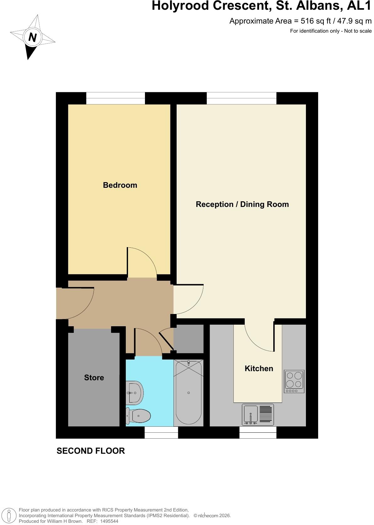 Holyrood Crescent, St. Albans floorplan