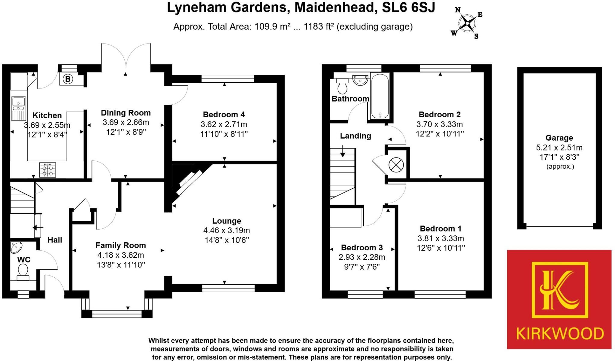 Lyneham Gardens, Cranbrook Drive, Maidenhead, Berkshire floorplan