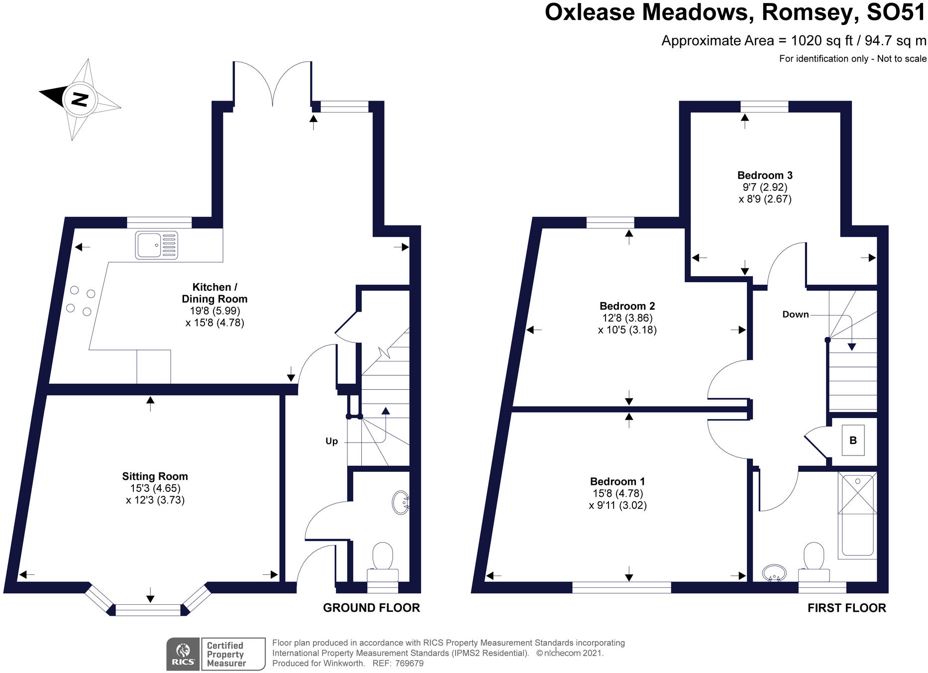 Oxlease Meadows, Romsey, SO51 floorplan