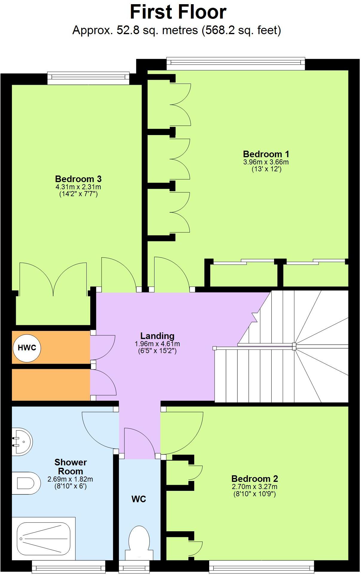 California Lane, Bushey Heath, Bushey, Hertfordshire, WD23 floorplan
