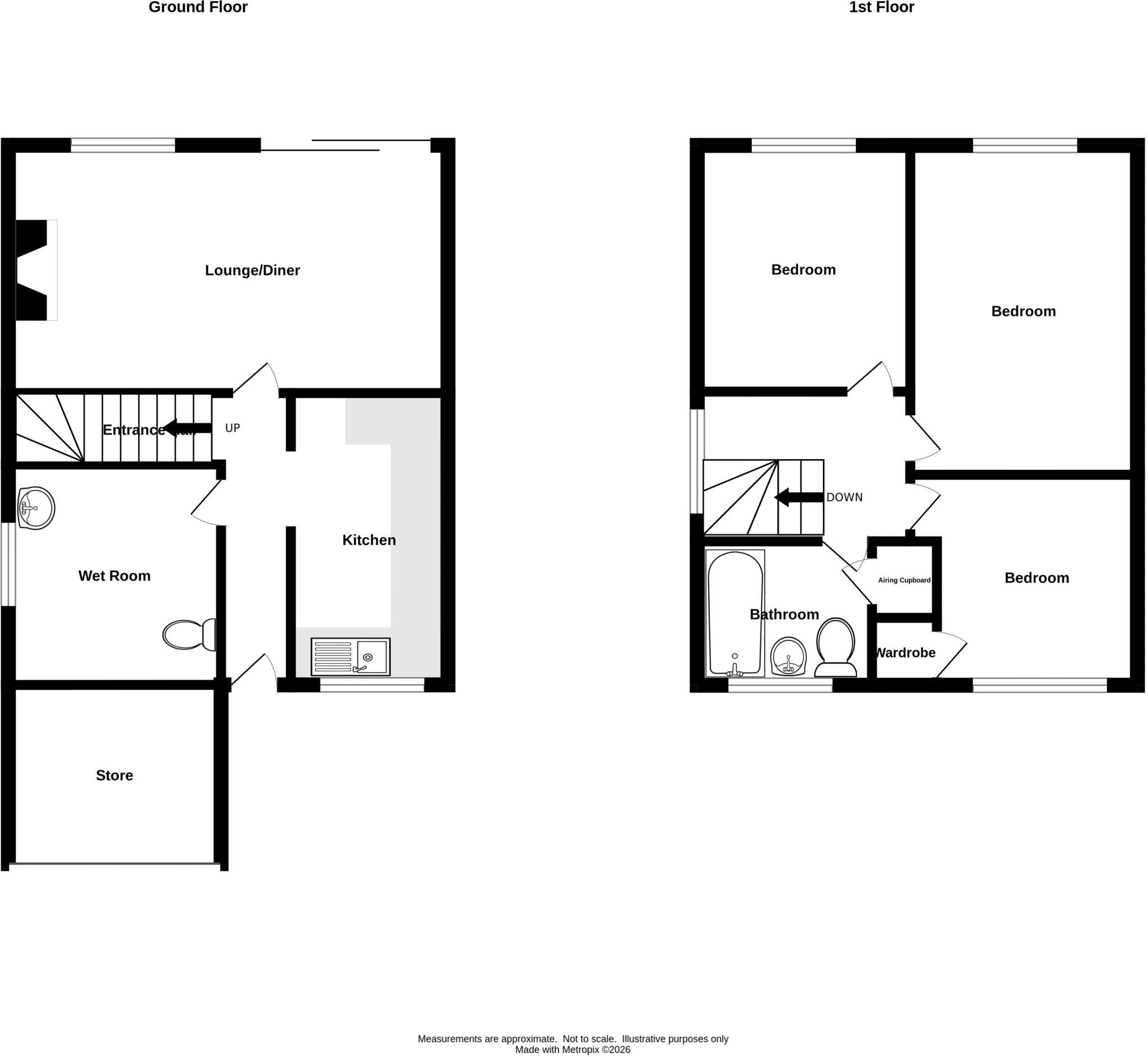 Renfrew Close, Wordsley, Stourbridge floorplan