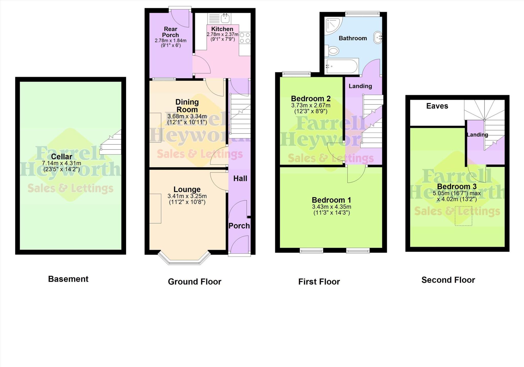 Cambridge Road, Morecambe floorplan