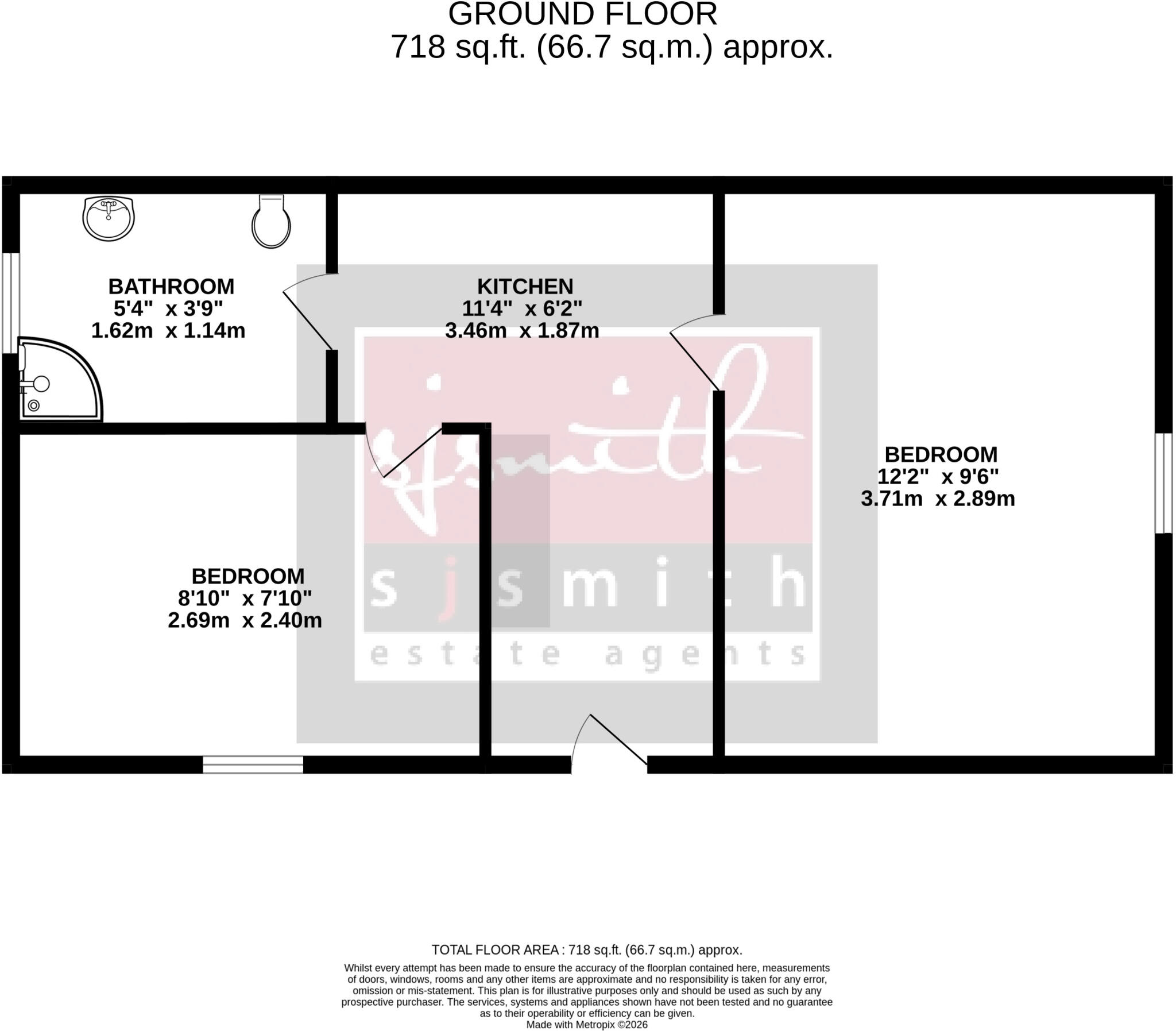 Conway Road, Feltham floorplan