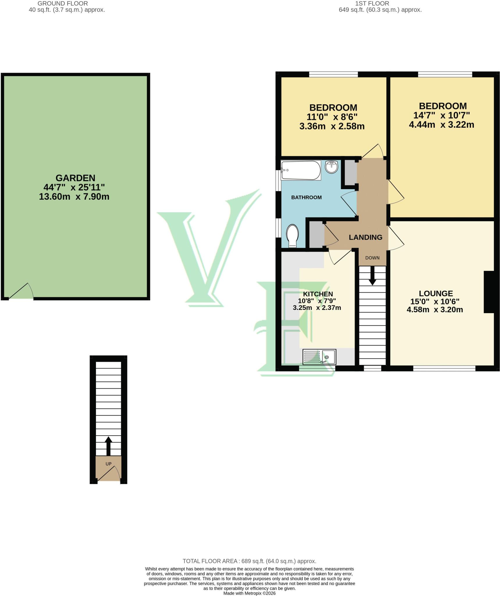 Woodside Lane, Bexley floorplan