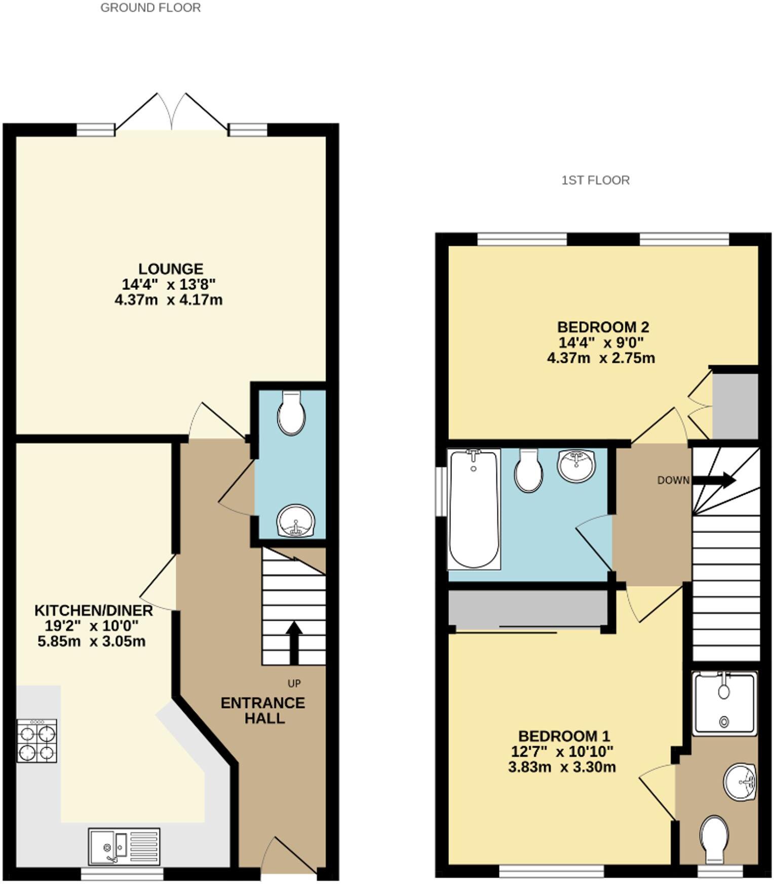 Beechlands Close, East Preston, BN16 floorplan