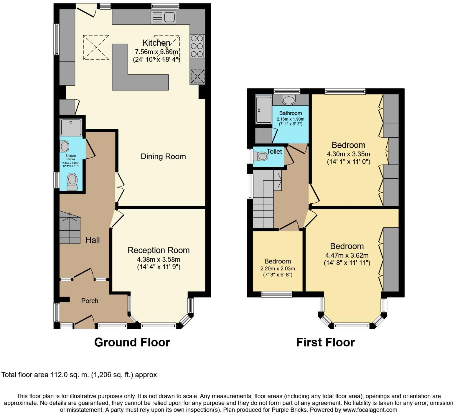 Millwood Road, Hounslow, TW3 floorplan