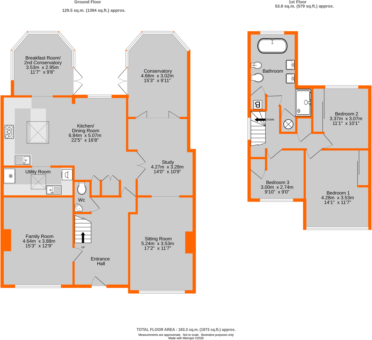 Woodmere Way, Park Langley, Beckenham, BR3 floorplan