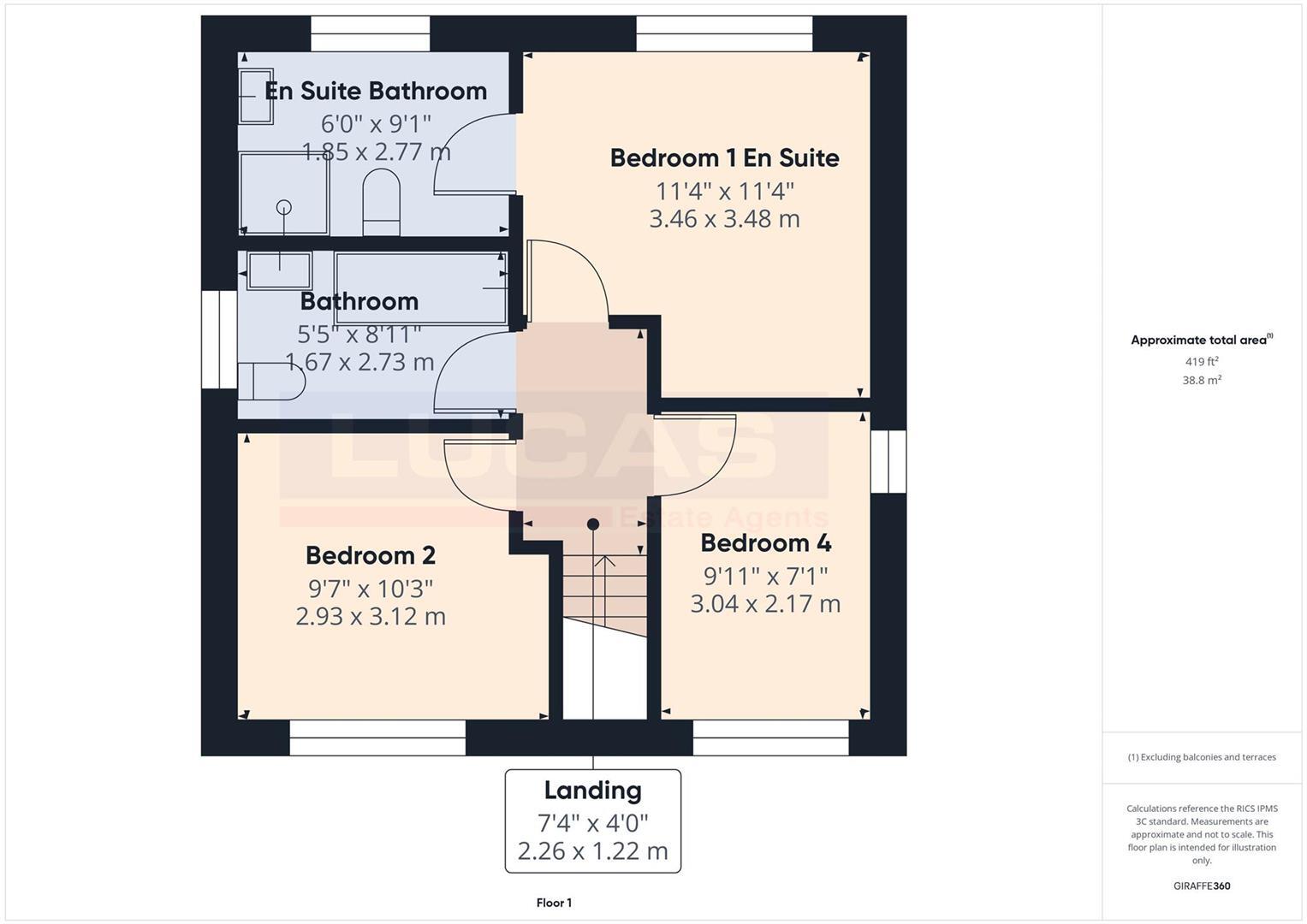 Ty Banc,Lon St Ffraid,Trearddur Bay floorplan