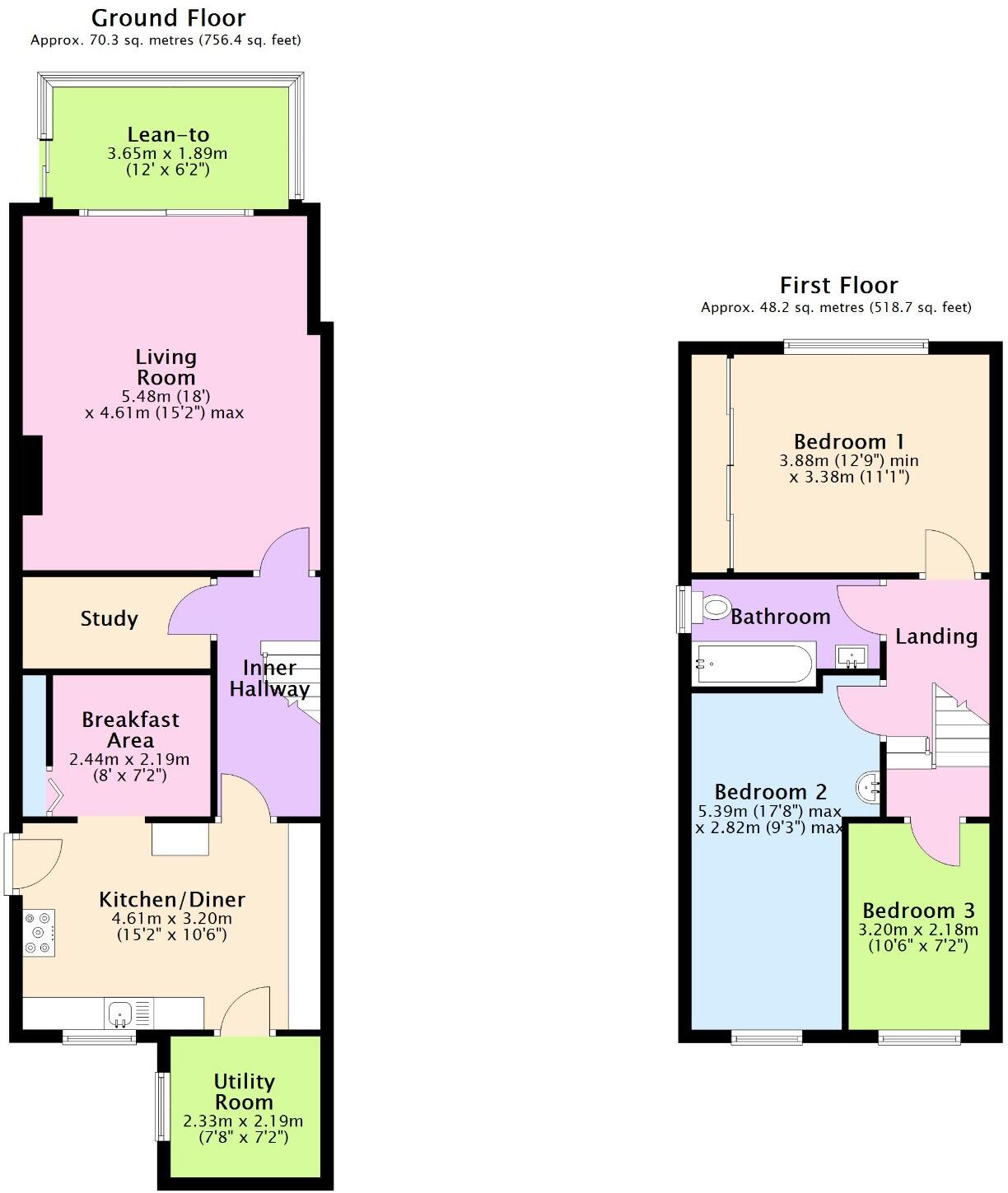 Clarendon Road, Christchurch floorplan