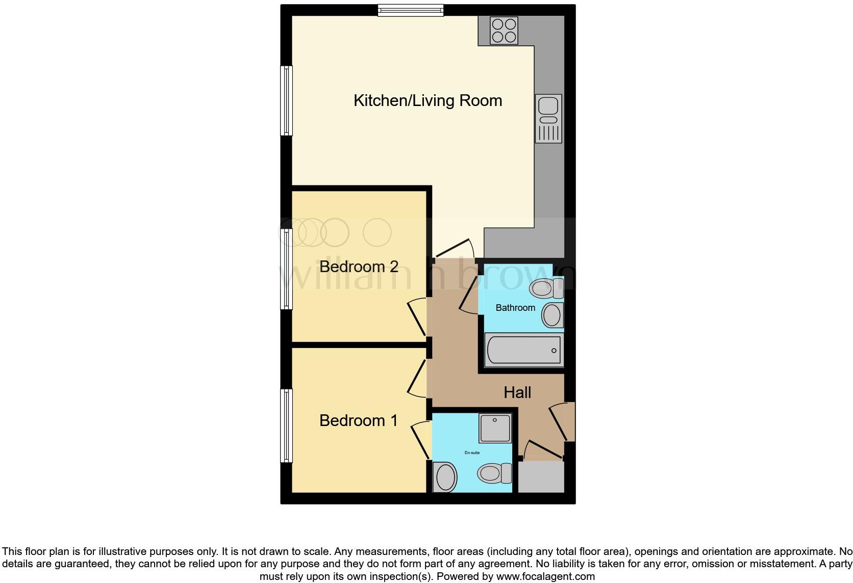 HORRELL COURT, BRETTON, PETERBOROUGH, PE3 8DG floorplan