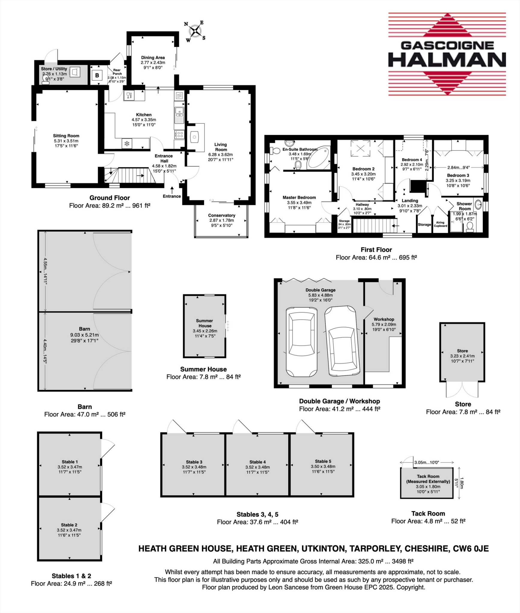 Heath Green, Utkinton, CW6 floorplan
