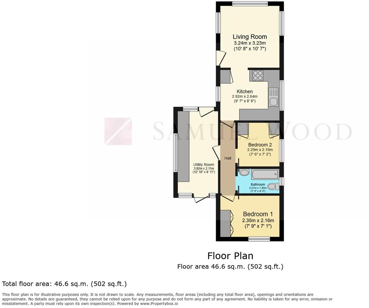 Dinham, Ludlow floorplan