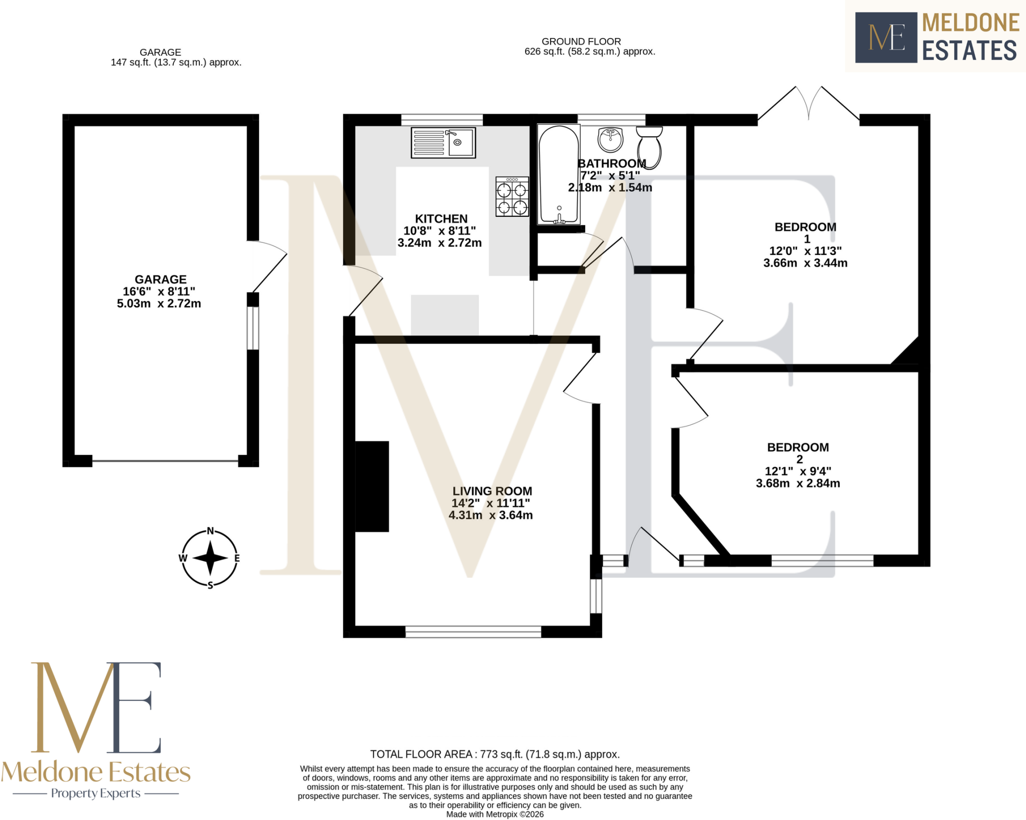 Treewall Gardens, Bromley floorplan