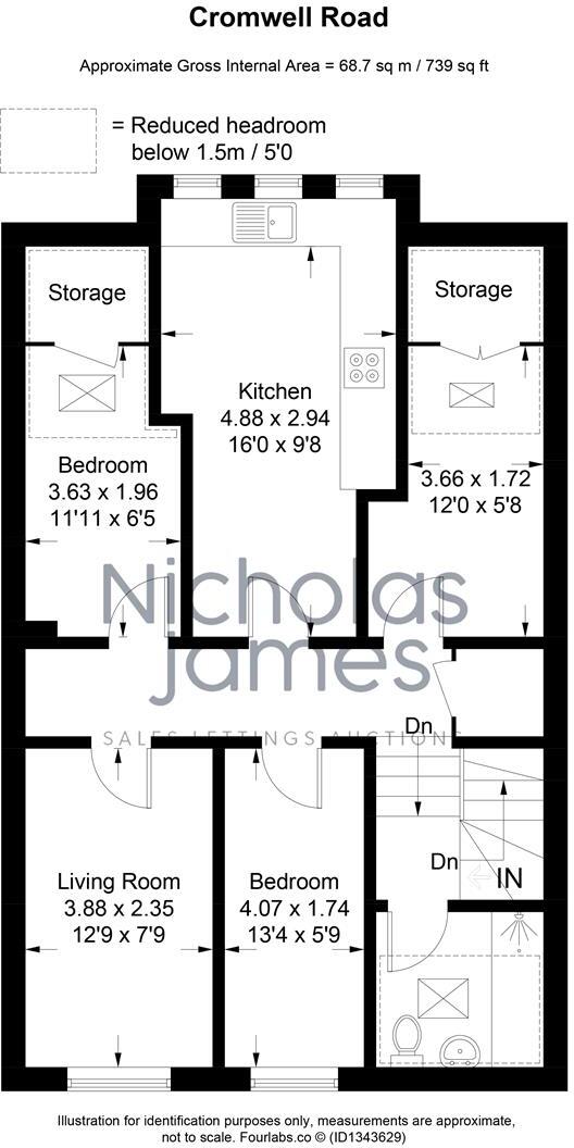 Cromwell Road, Hove floorplan