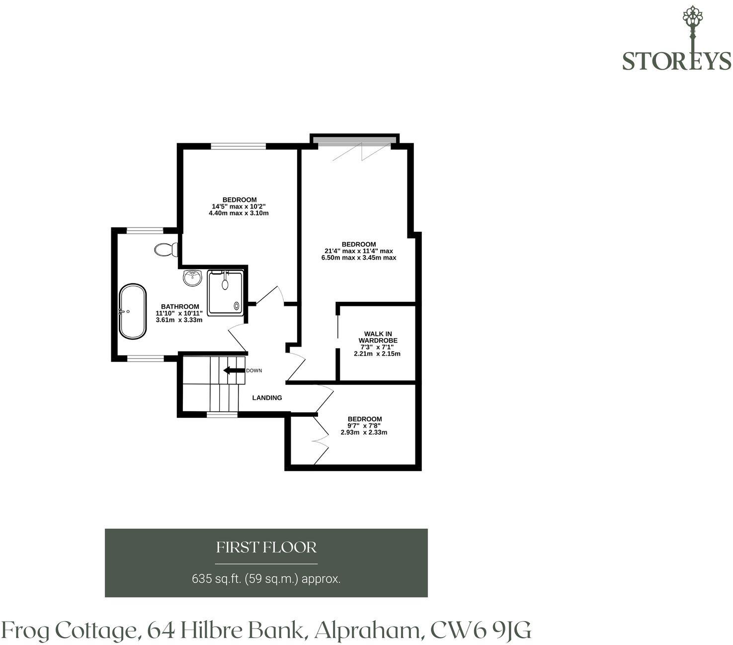 A Character Cottage Reimagined for Modern Country Living floorplan