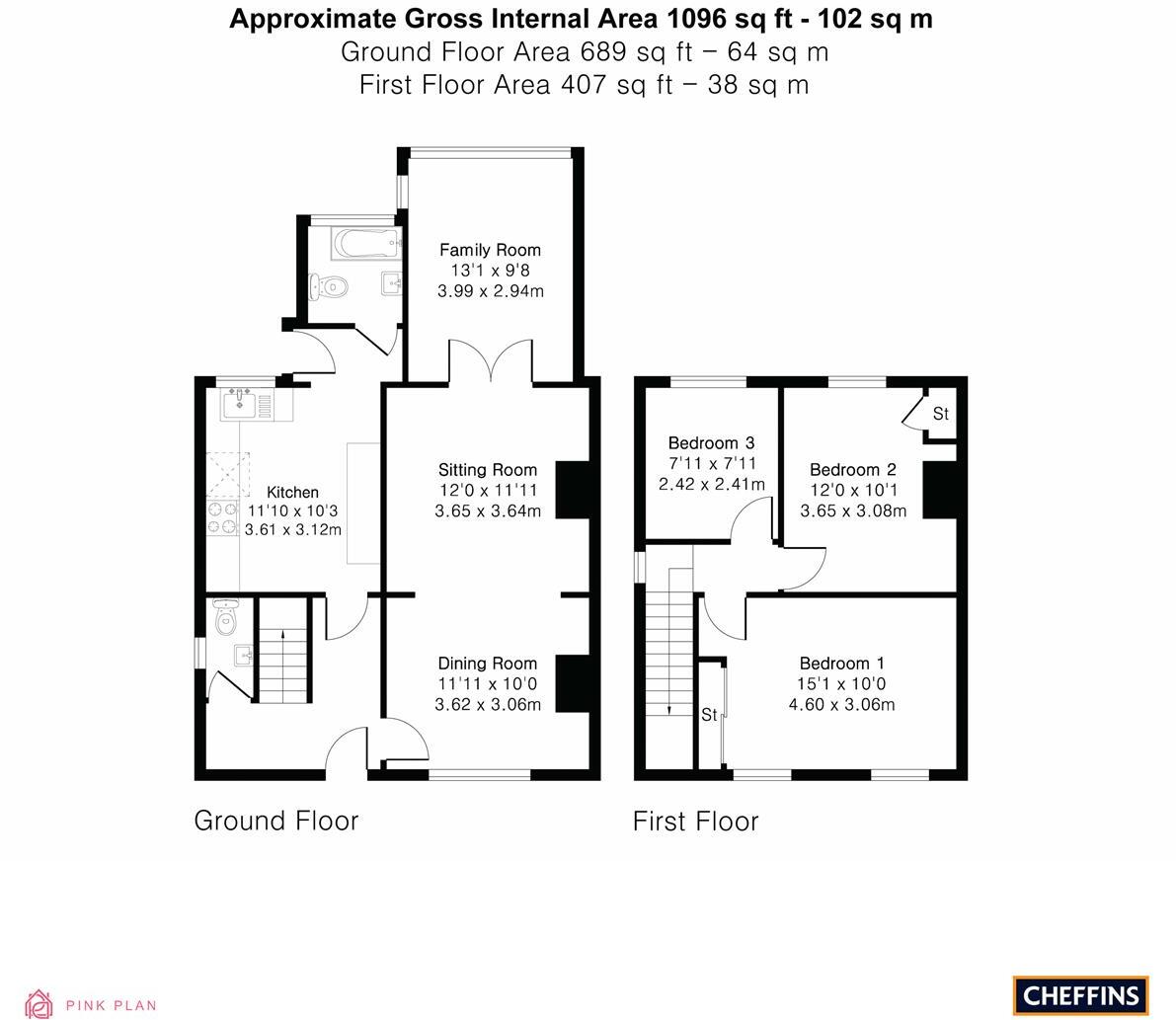 Queens Meadow, Cambridge floorplan