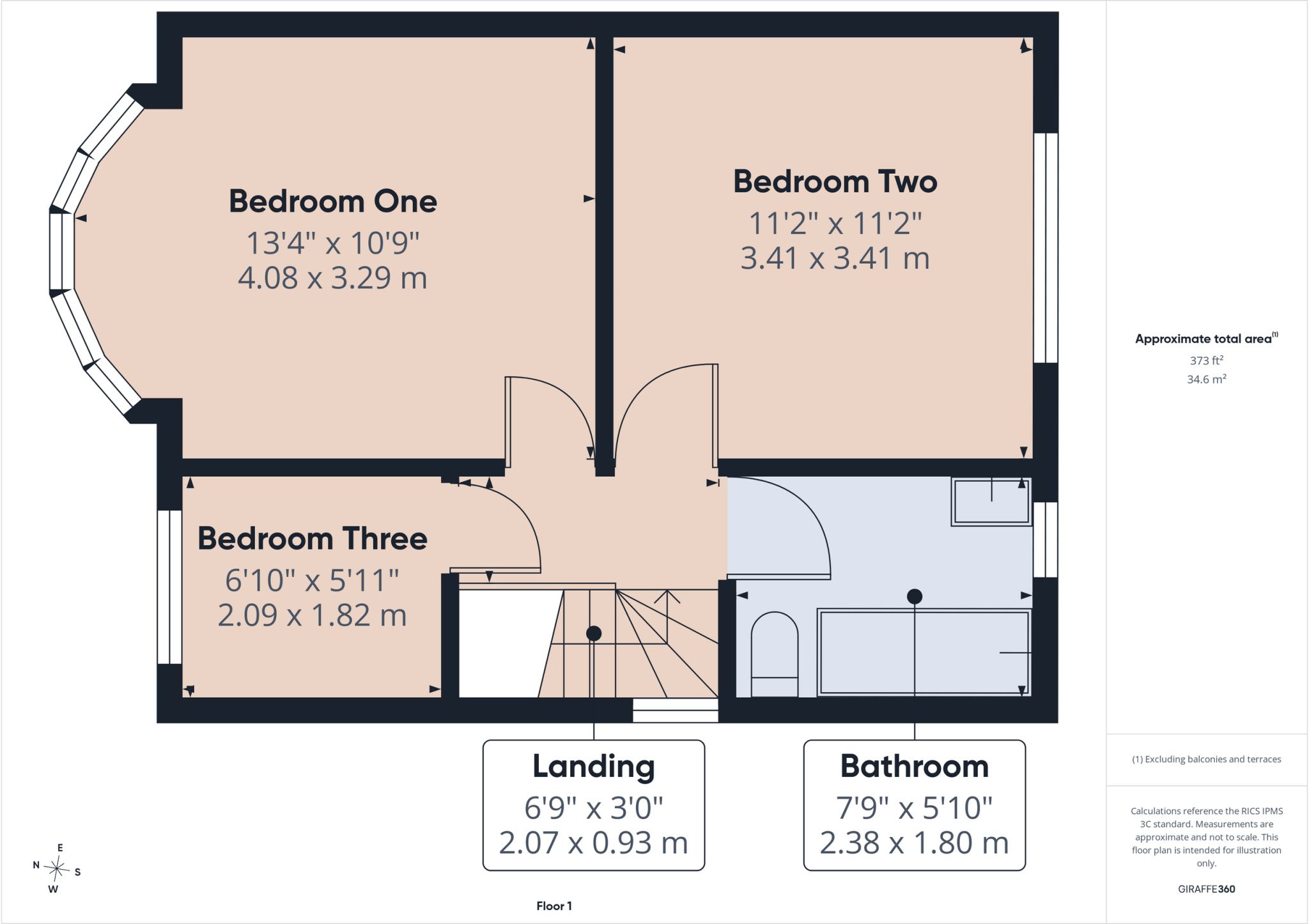 Carlton Gardens, Shelton Lock floorplan