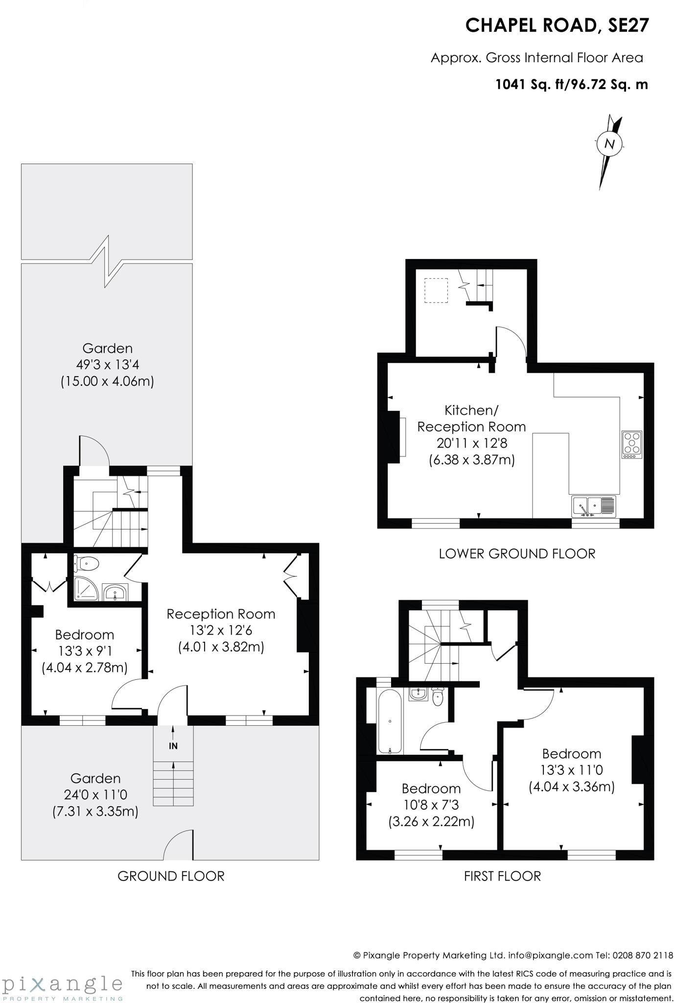 Chapel Road, West Norwood, London, SE27 floorplan