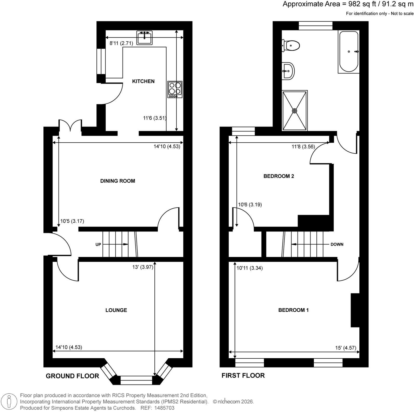 Crockford Park Road, Addlestone, KT15 floorplan