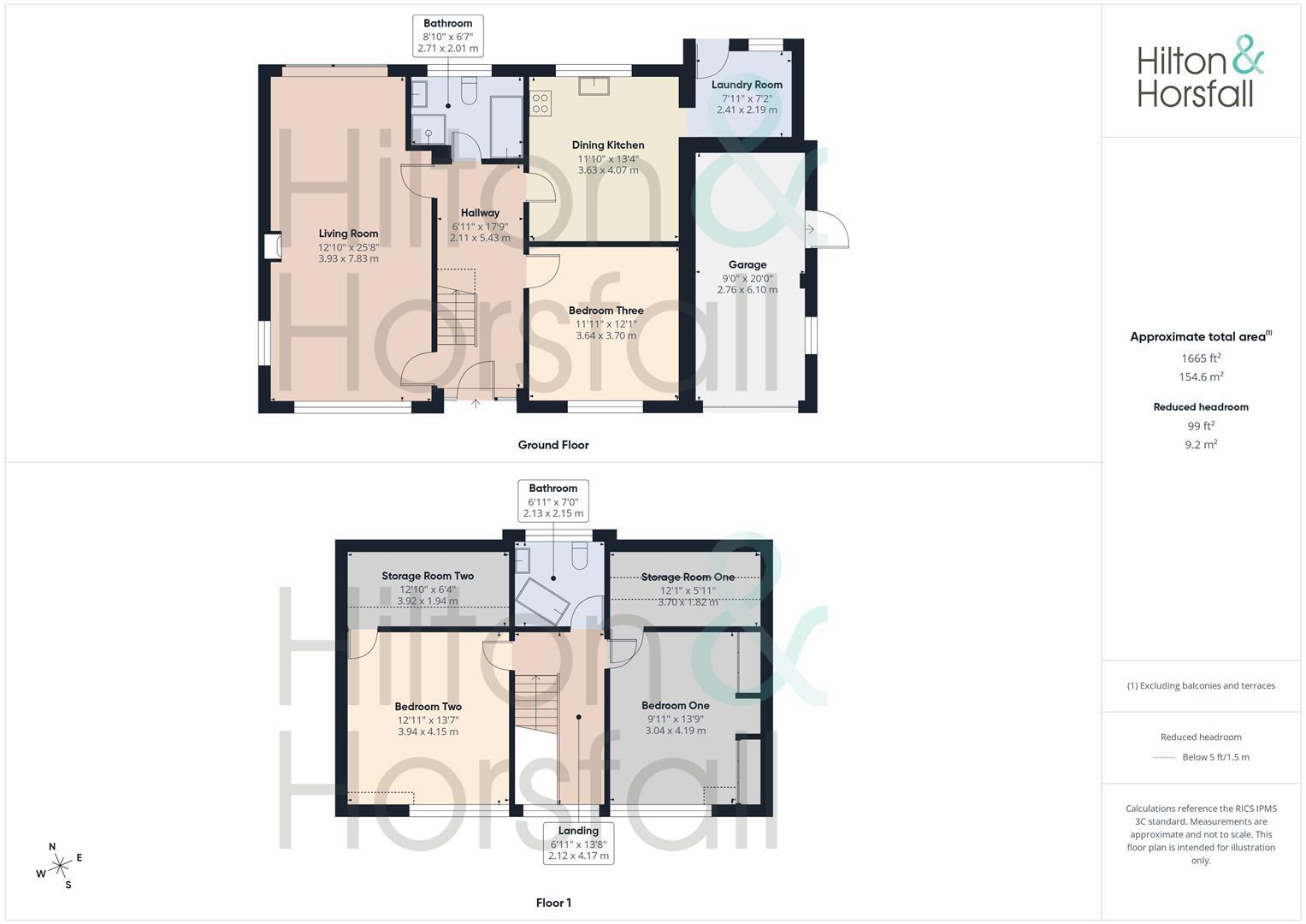 Harewood Avenue, Simonstone floorplan