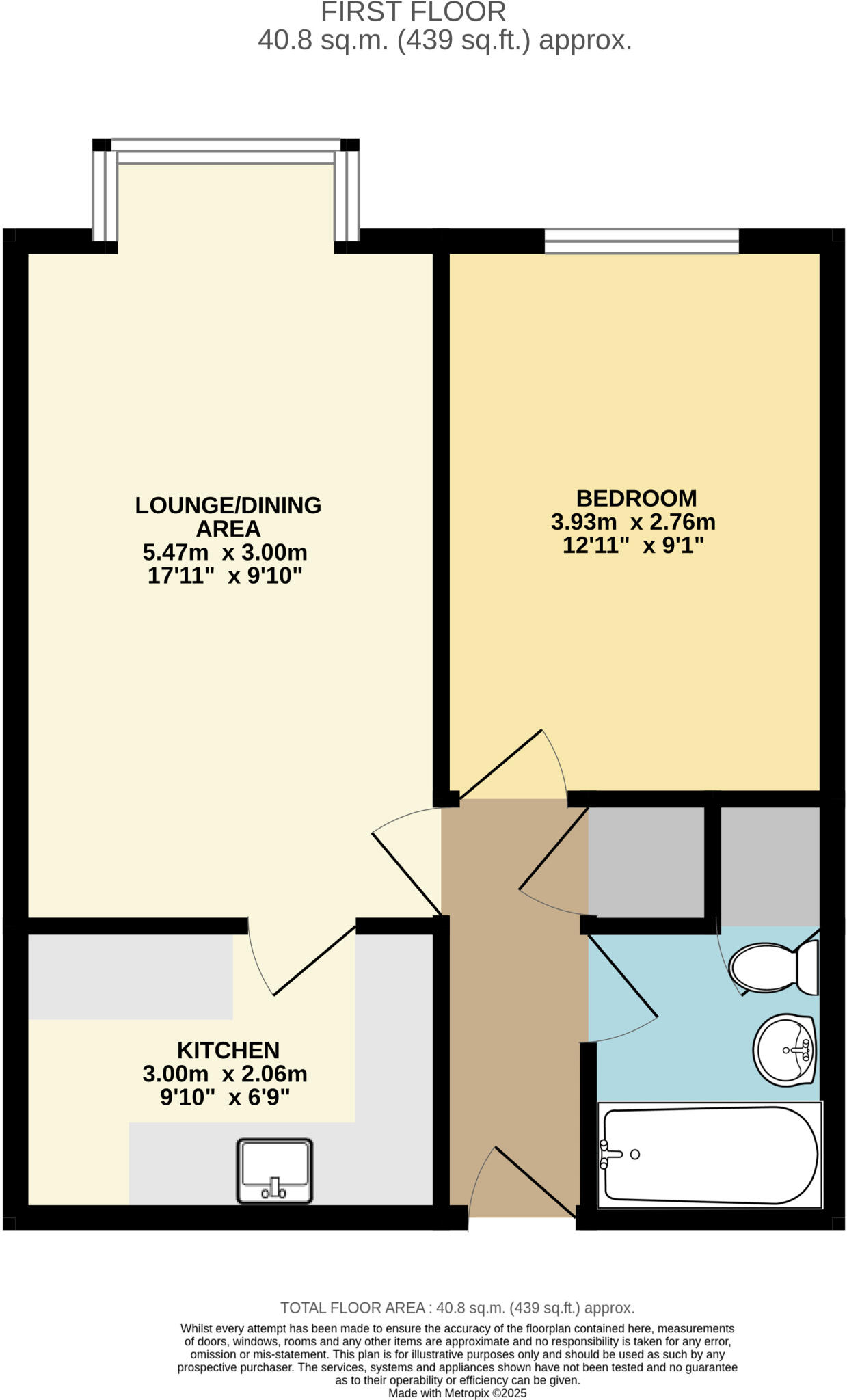 Abbey Mews, Dunstable, Bedfordshire, LU6 floorplan