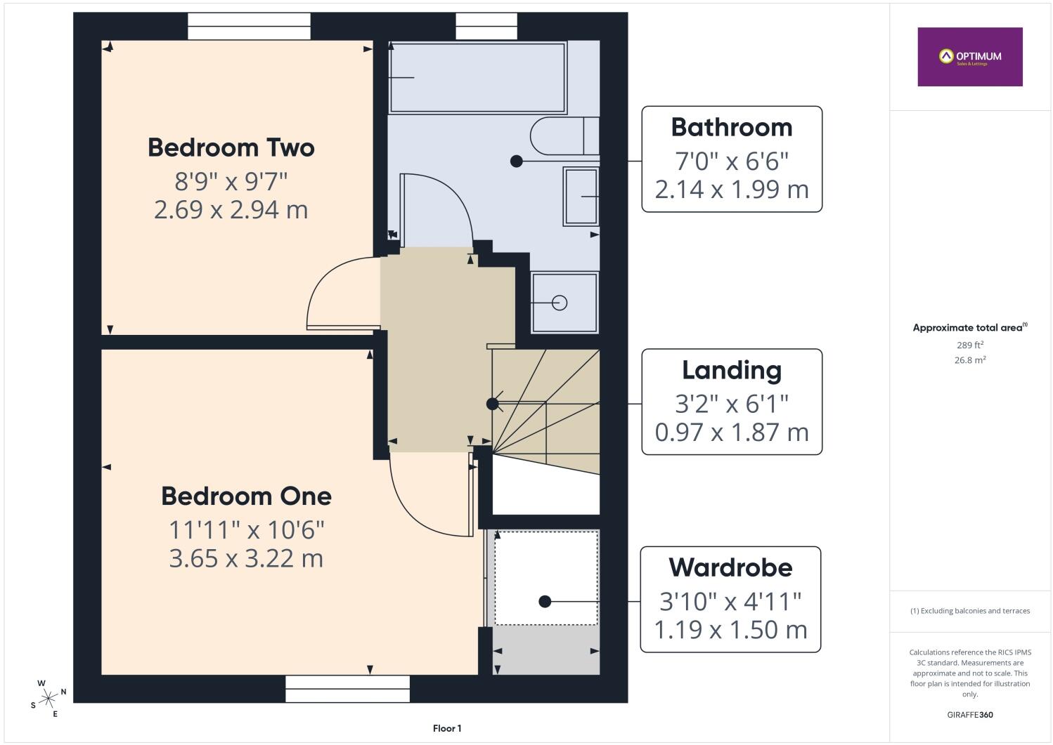 Muntjac Close, Bretton, Peterborough, PE3 9FR floorplan