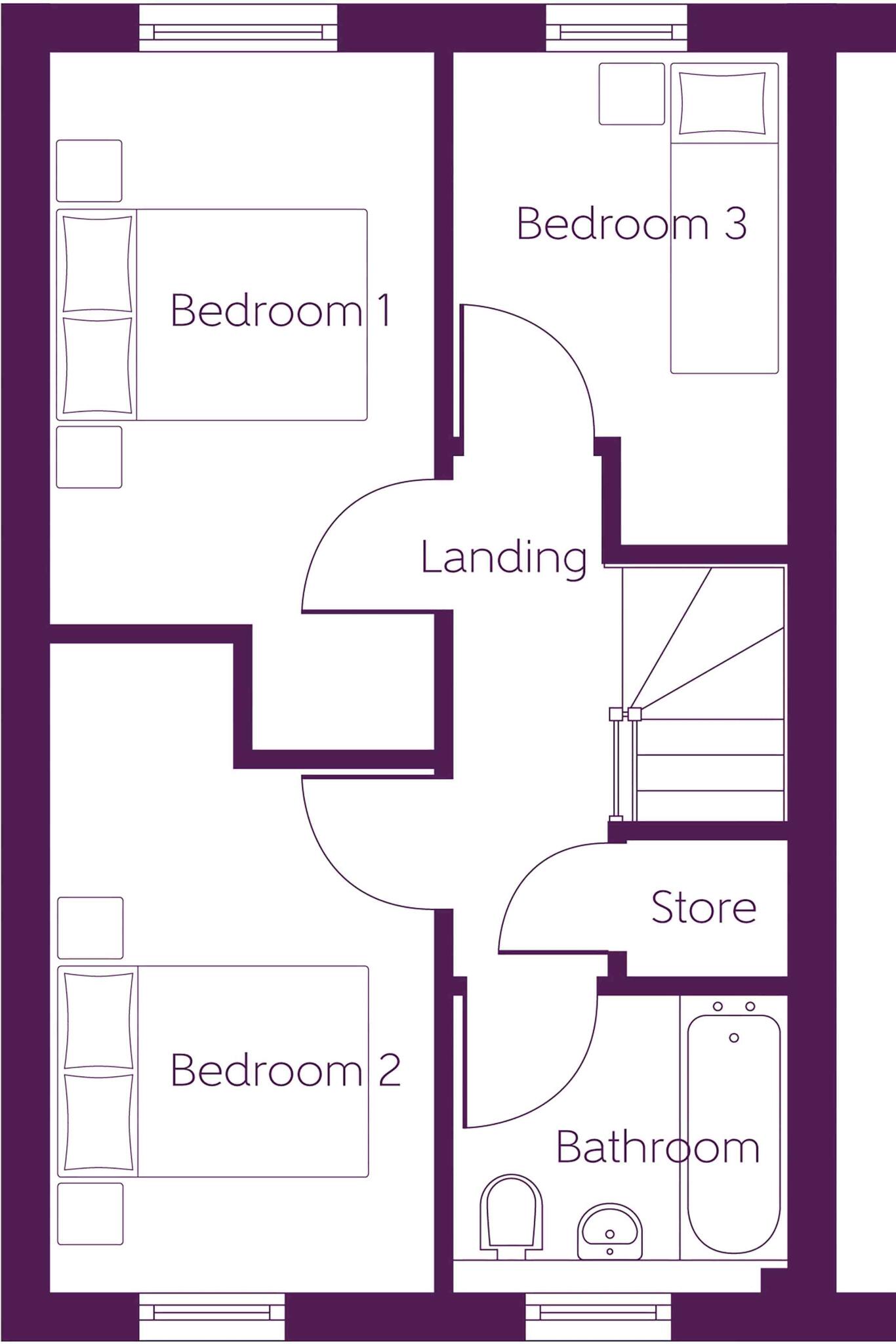 Williamwood Drive,
Kilmarnock,
Ayrshire,
KA12FL floorplan