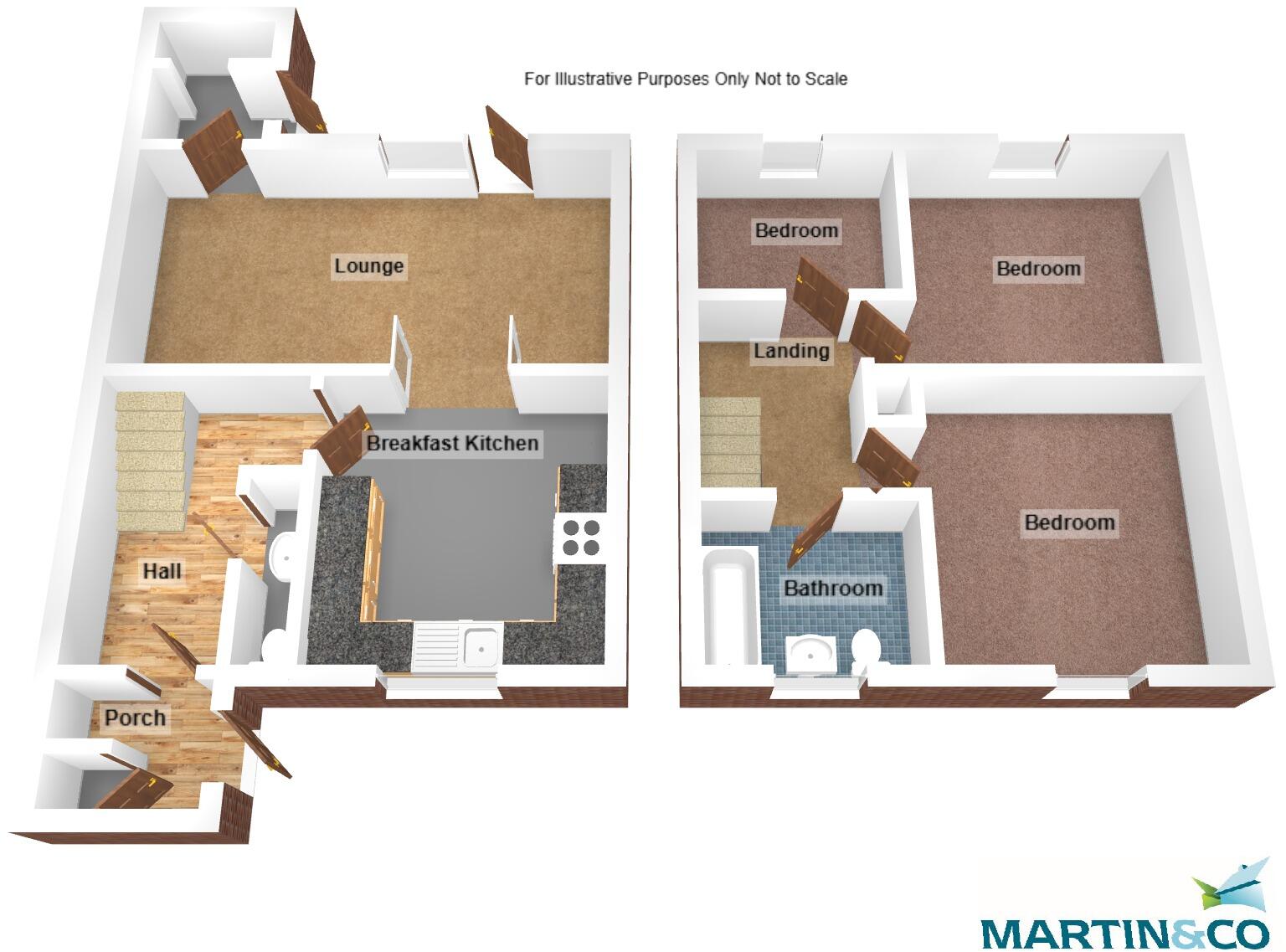 Millpool Gardens, Kings Heath floorplan