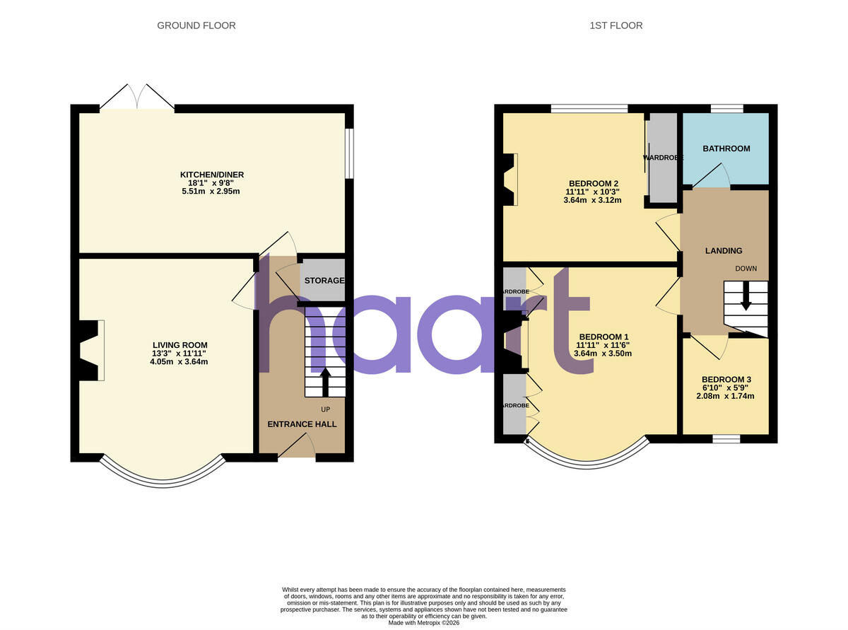 Barker Gate, Hucknall floorplan