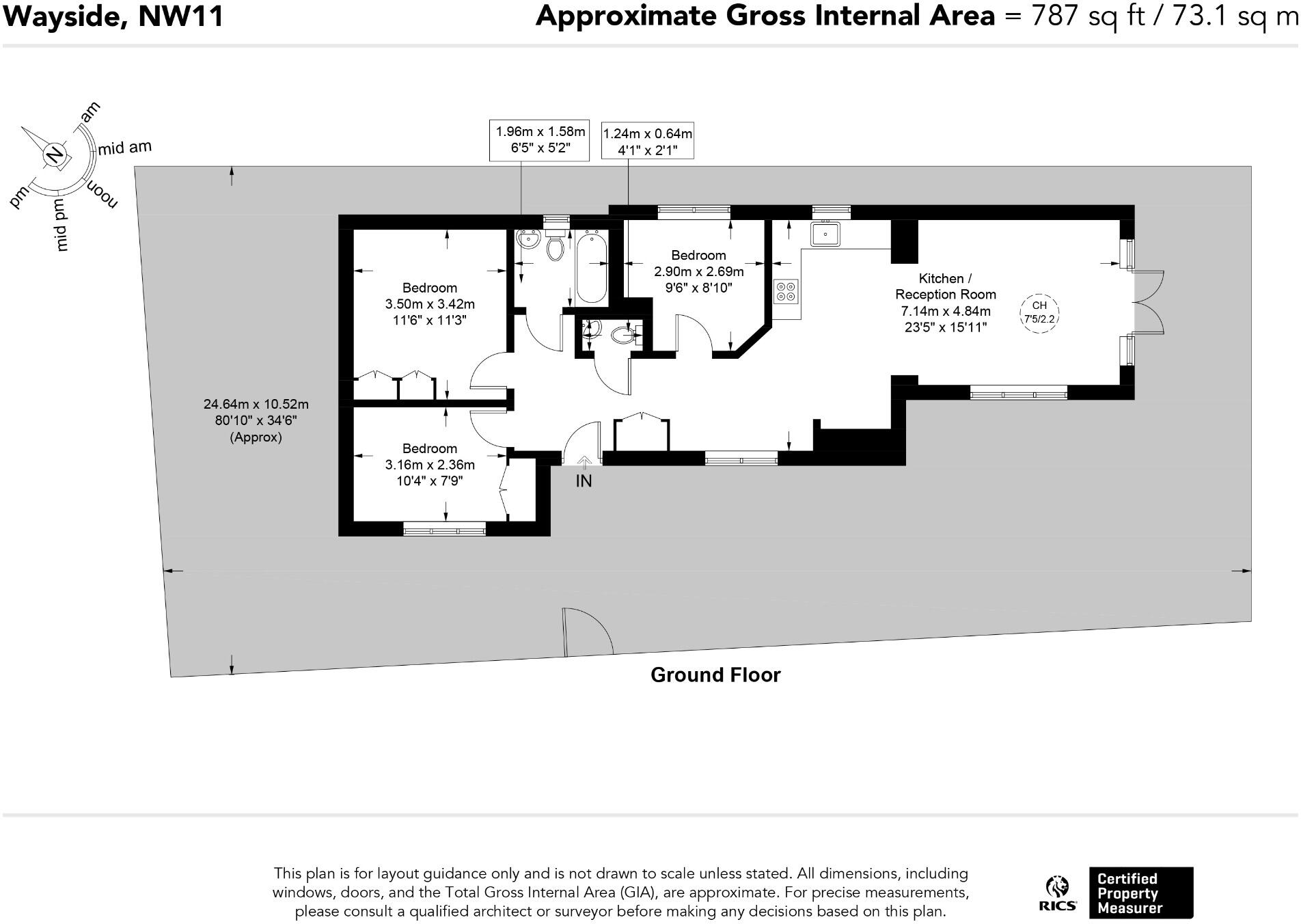 Wayside, Golders Green, London NW11 floorplan