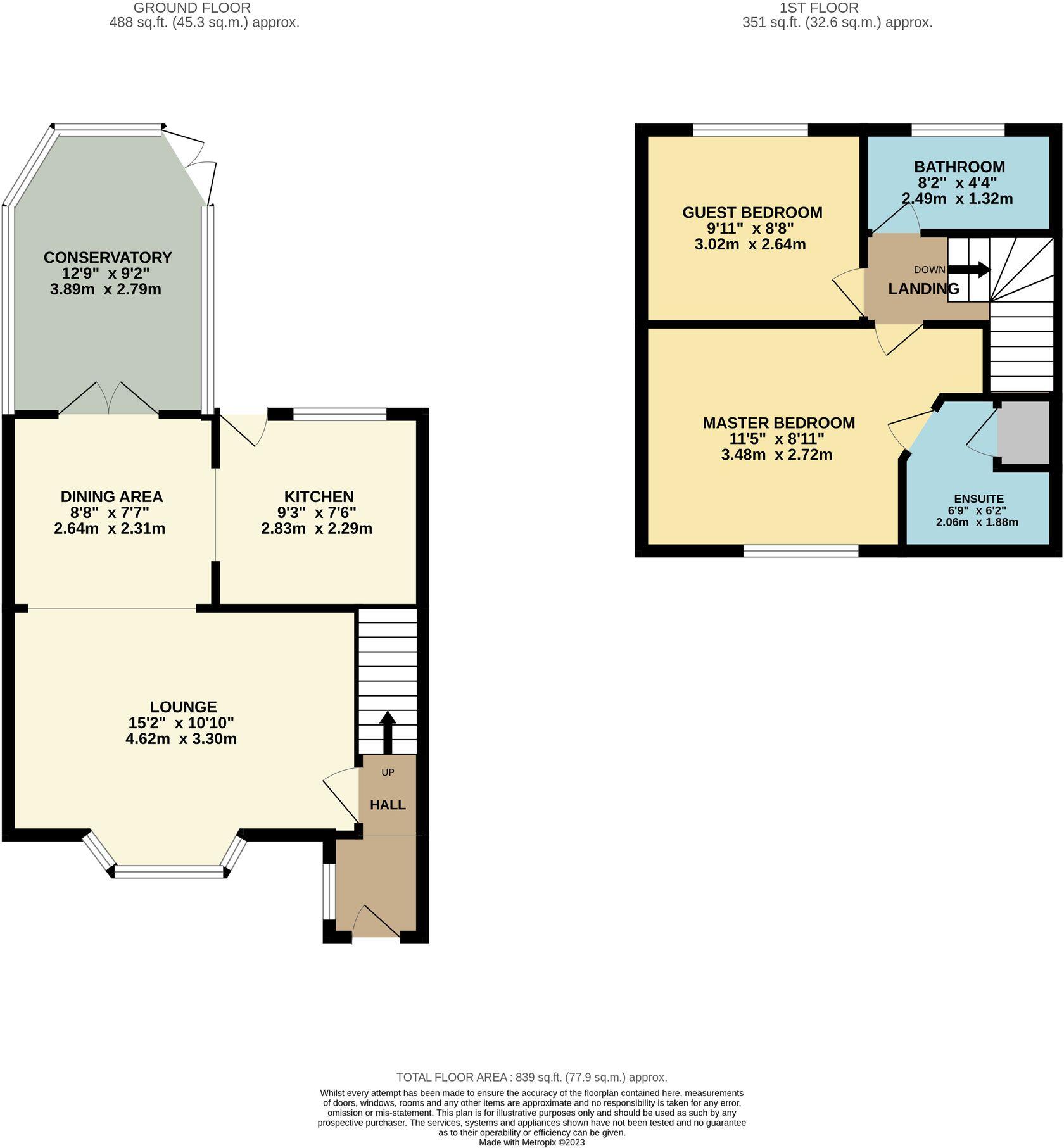Willowmoss Close, Worsley, M28 floorplan