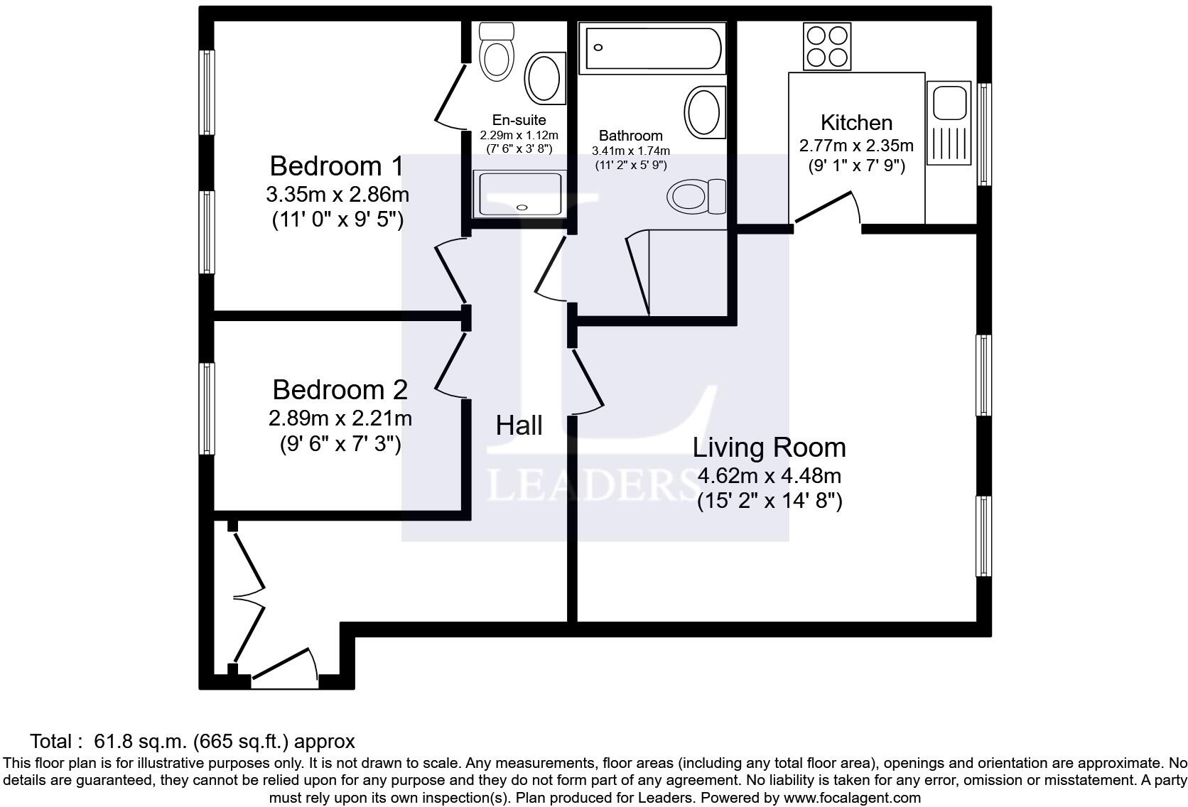 Holman Court, IP2 floorplan